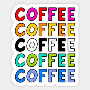 Coffee! Sticker